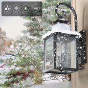 Large Outdoor Glass Wall Light Supports Many Types Of Bulbs -2 Packs Unavailable Platforms- Temu