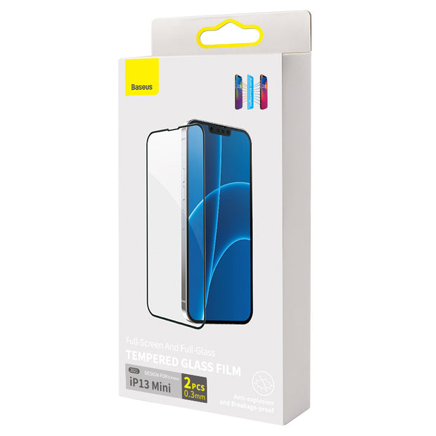 0.3mm Full Screen Full Glass Anti Blue Light Tempered Film For IP 5.4 Inch Model